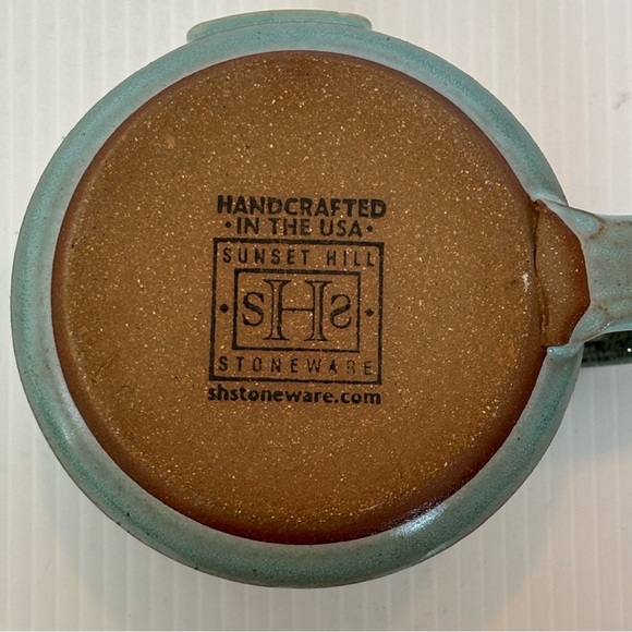 Sunset Hill Stoneware coffee mug Handmade In WI - Picture 6 of 8